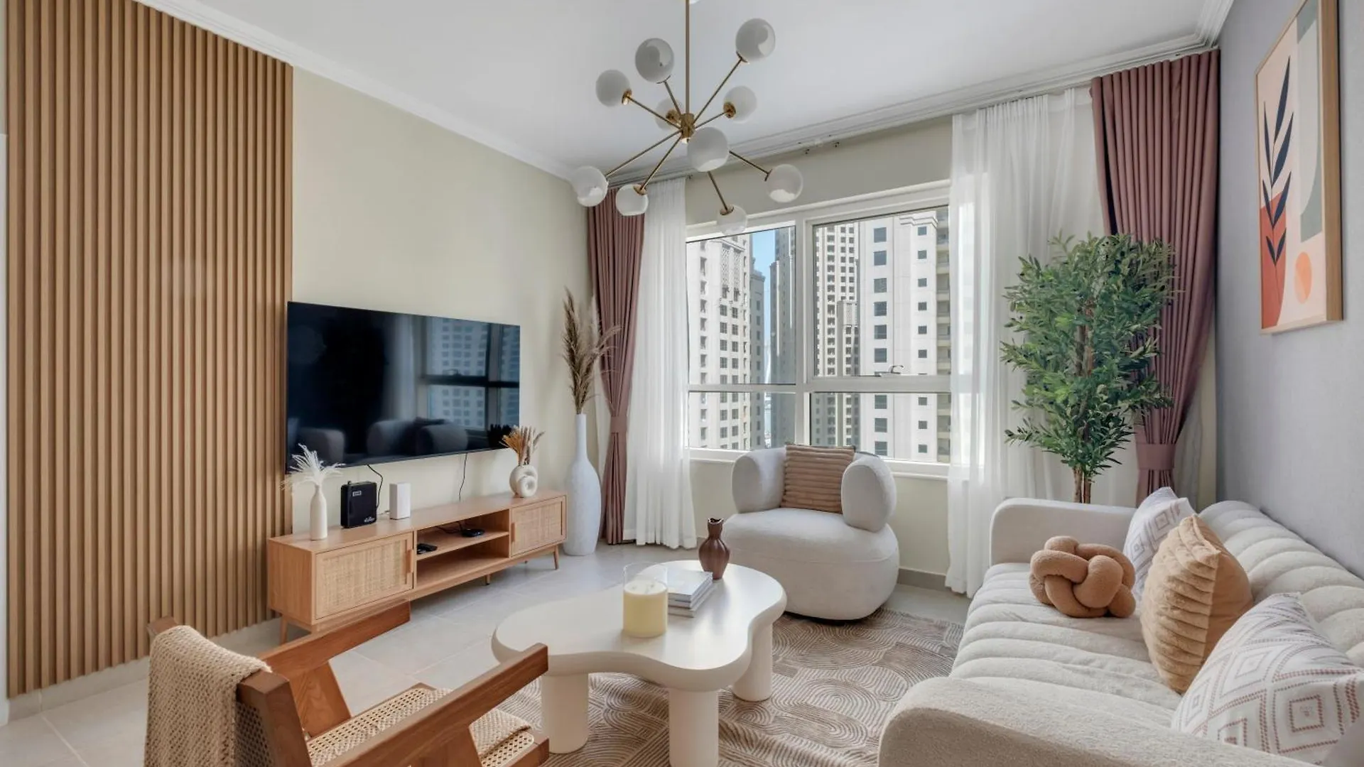 Dubai Marina Promenade 1Br Apartment With Pool Near Jbr
